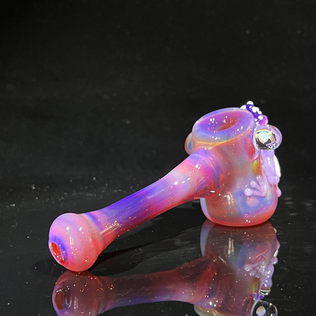 Pink Frog Mushroom Hammer  Beezy Glass   