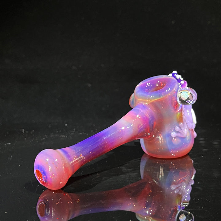 Pink Frog Mushroom Hammer  Beezy Glass   