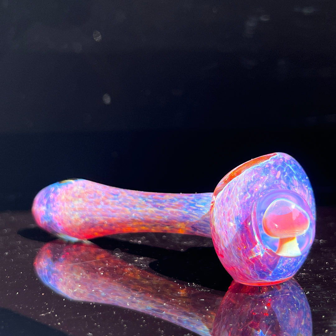 Mushroom Purple Magic Pipe Glass Pipe Beezy Glass   