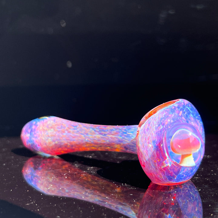 Mushroom Purple Magic Pipe Glass Pipe Beezy Glass   