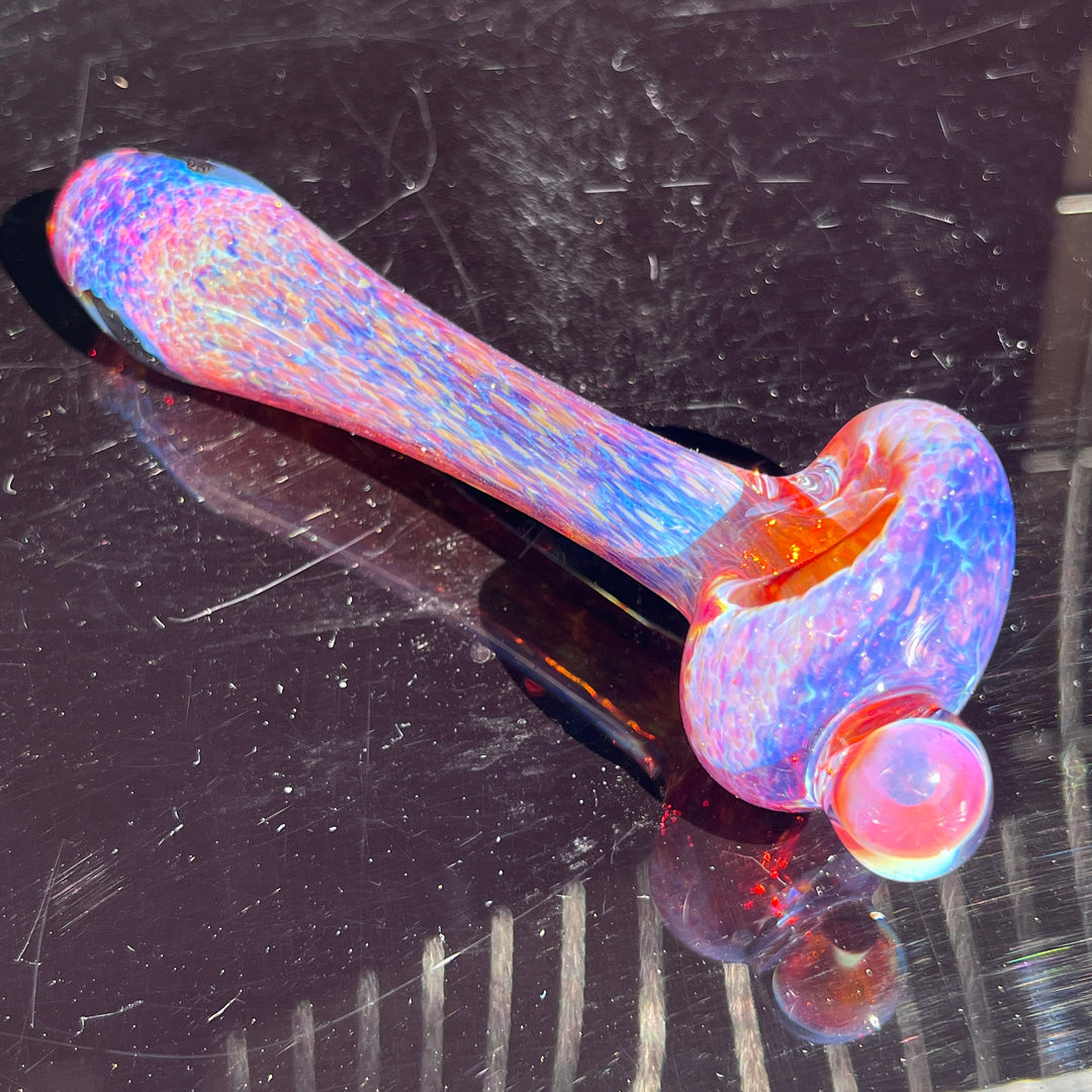 Mushroom Purple Magic Pipe Glass Pipe Beezy Glass   