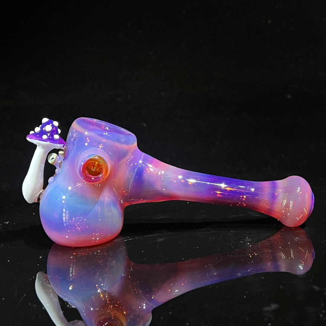 Pink Frog Mushroom Hammer  Beezy Glass   