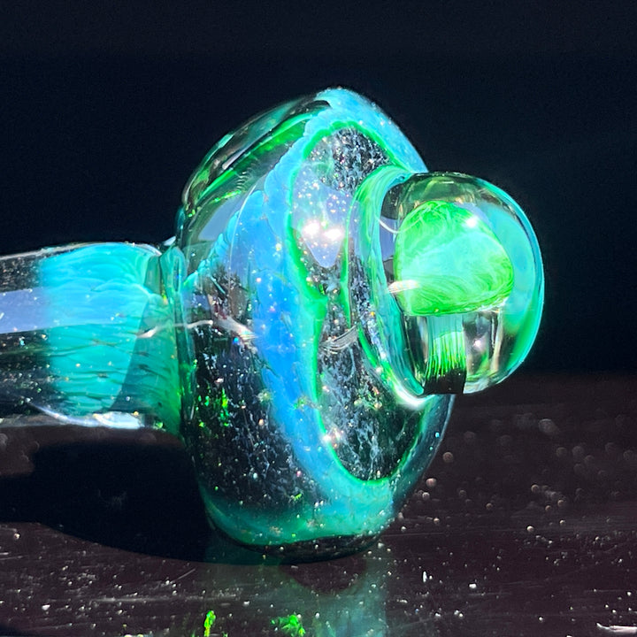 Exp Jade Mushroom Magic Pipe Glass Pipe Beezy Glass   