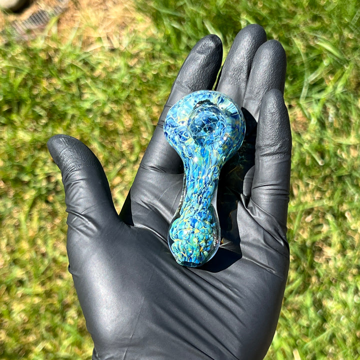 Blue Peanut Pipes Glass Pipe TG