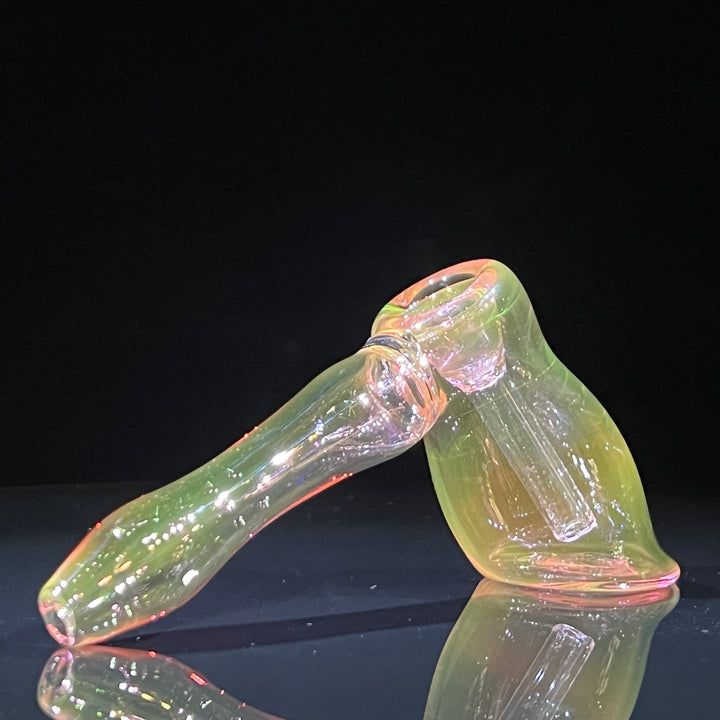 Fumed Hammer Bubbler Glass Pipe Mary Jane's Glass