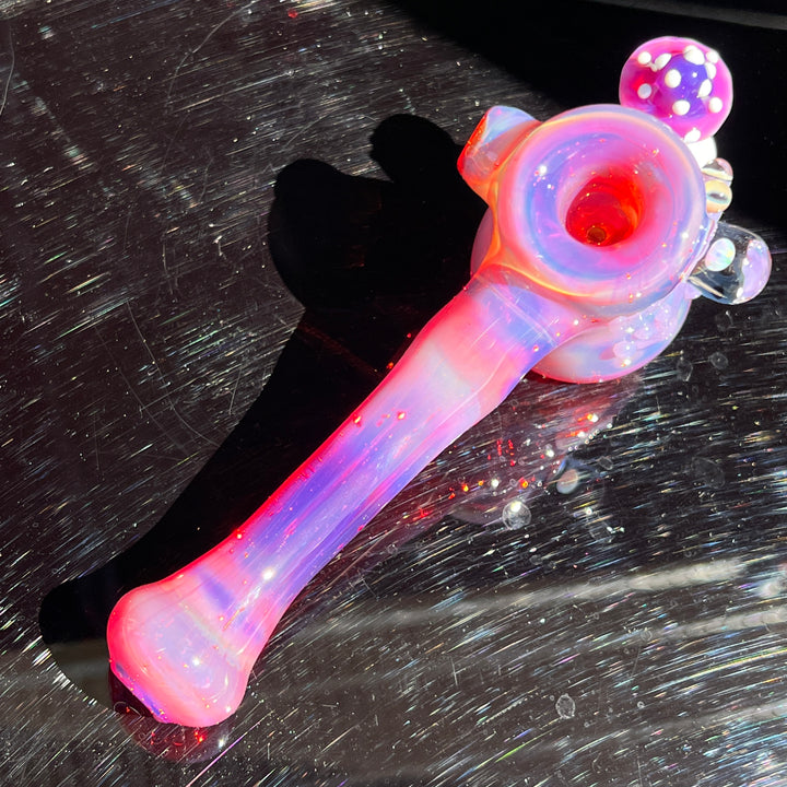 Pink Frog Mushroom Hammer  Beezy Glass   