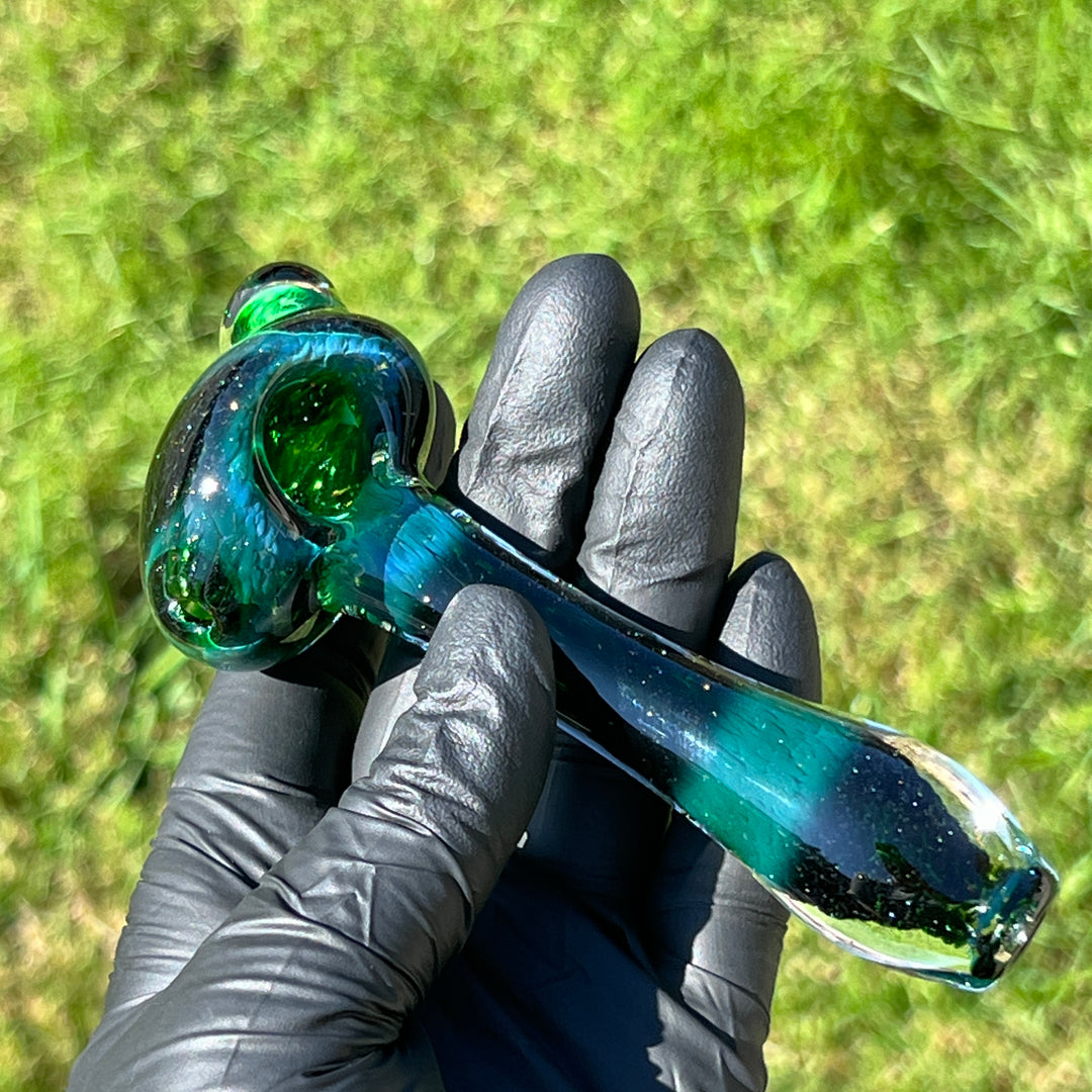 Exp Jade Mushroom Magic Pipe Glass Pipe Beezy Glass   