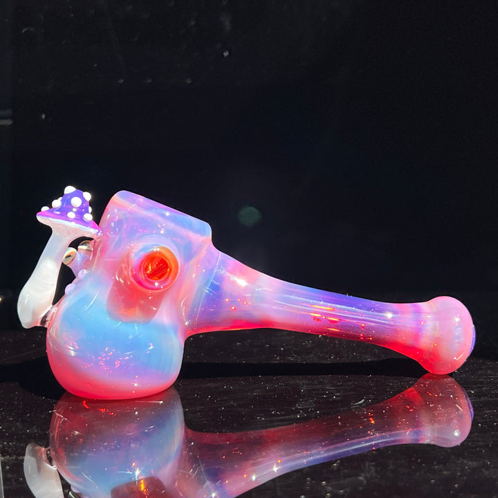 Pink Frog Mushroom Hammer  Beezy Glass   