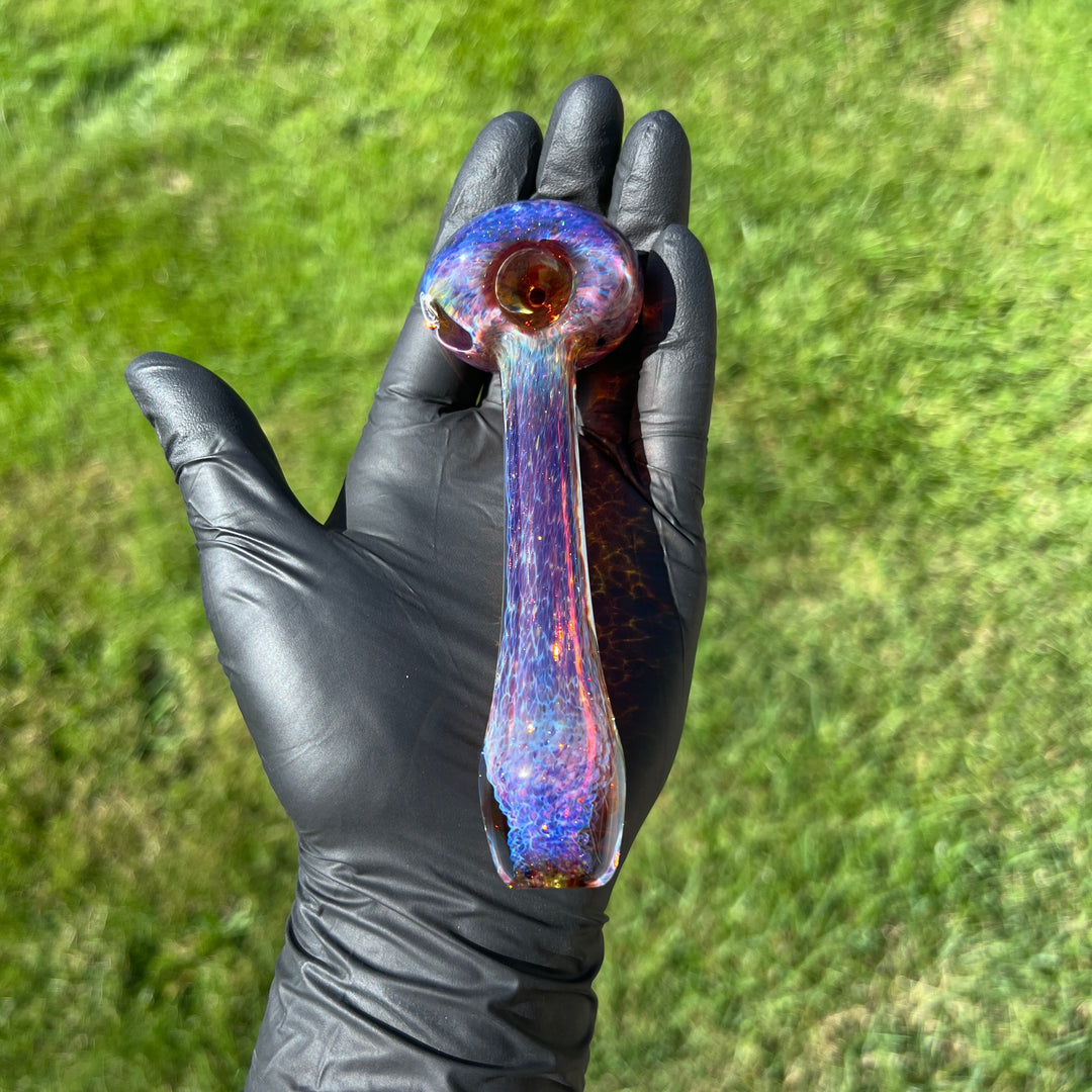 Purple Magic Pipe Glass Pipe Beezy Glass   