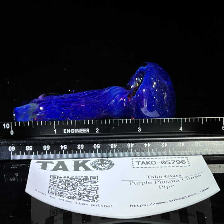 Purple Plasma Glass Pipe Glass Pipe Tako Glass   