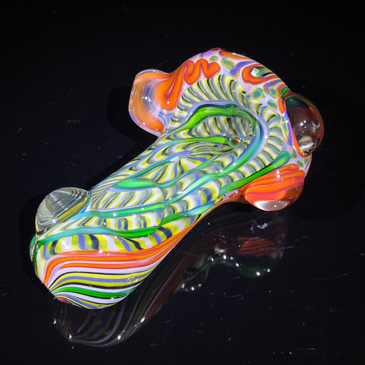 Inside Out Chonker Pipe Glass Pipe Pattymelt Glass   