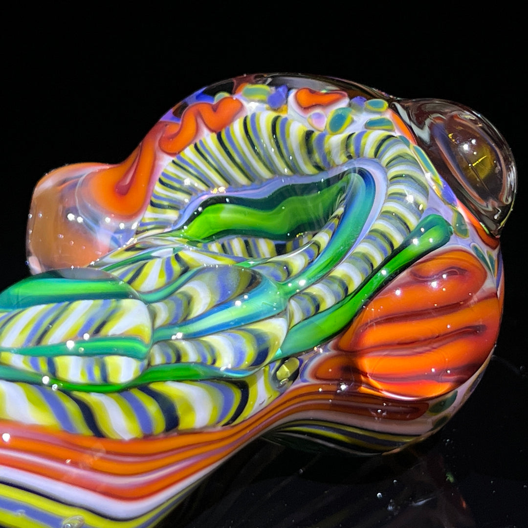 Inside Out Chonker Pipe Glass Pipe Pattymelt Glass   