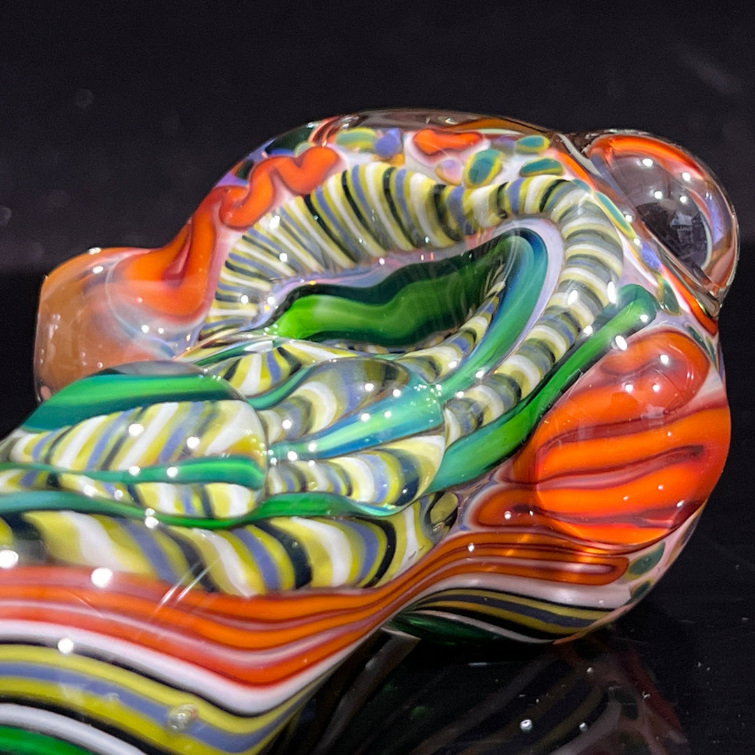 Inside Out Chonker Pipe Glass Pipe Pattymelt Glass   