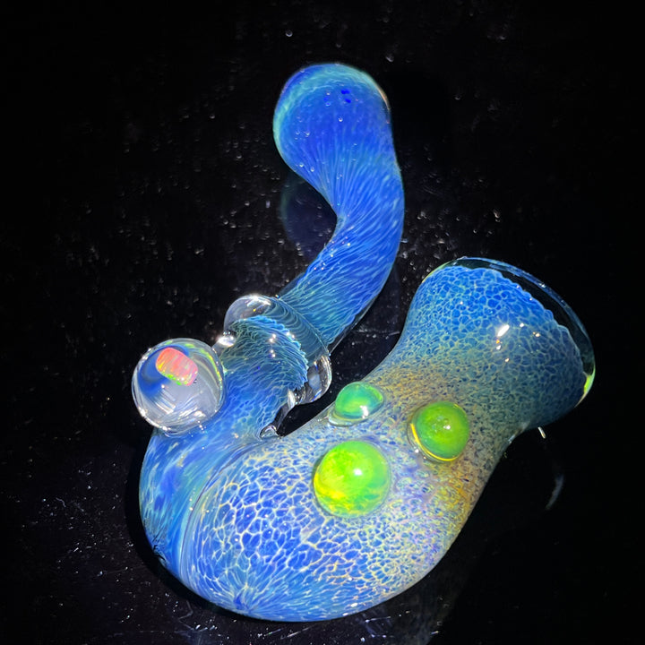 Blue Moon Opal Slime Sherlock Glass Pipe Beezy Glass   