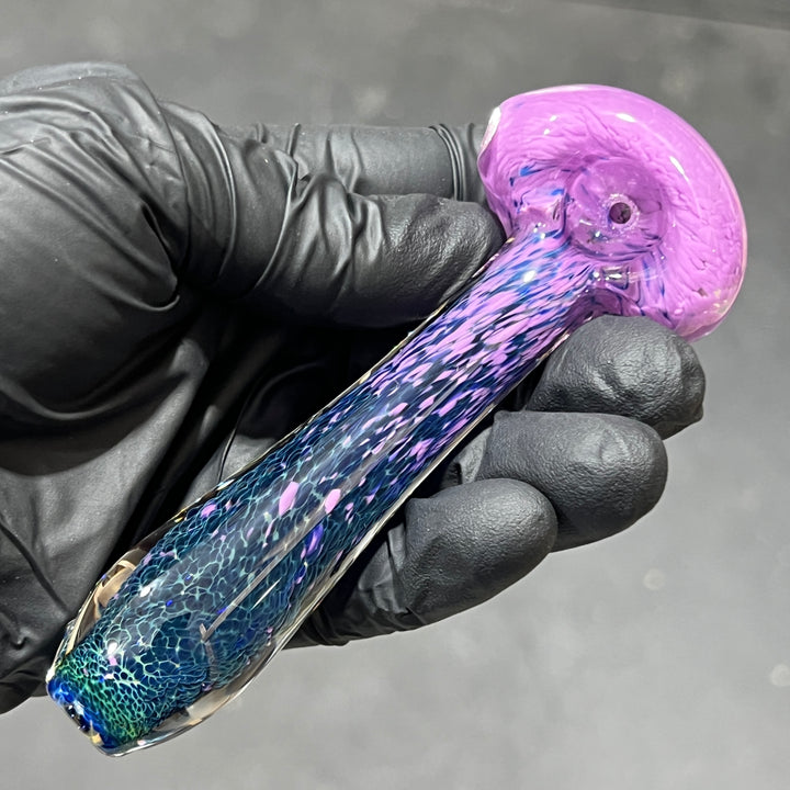 Grape Frit Pipe Glass Pipe Beezy Glass