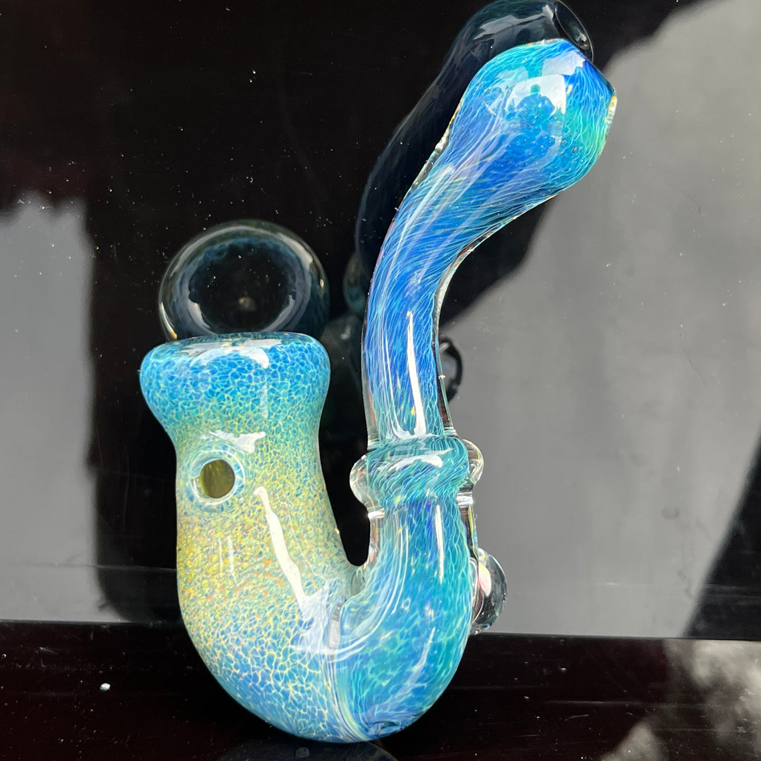 Blue Moon Opal Slime Sherlock Glass Pipe Beezy Glass   