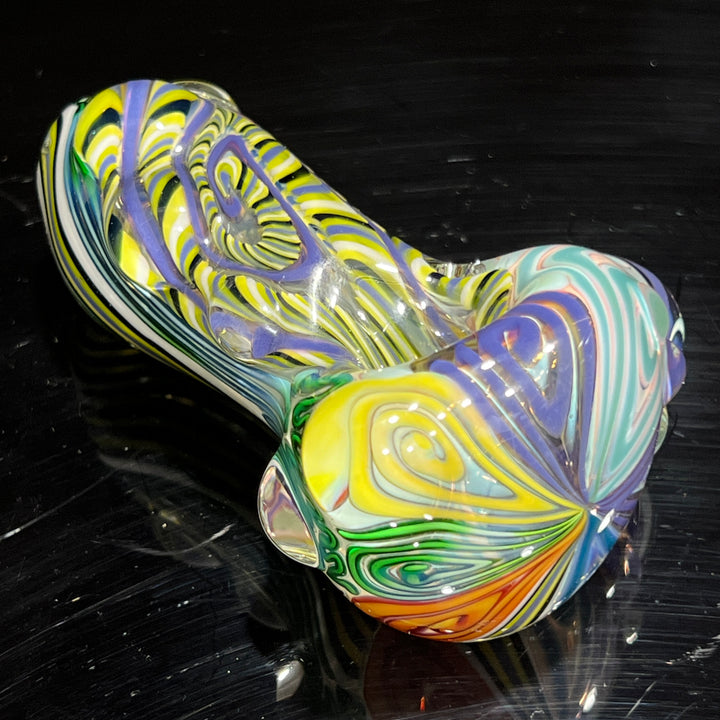 Inside Out Chonker Pipe Glass Pipe Pattymelt Glass   