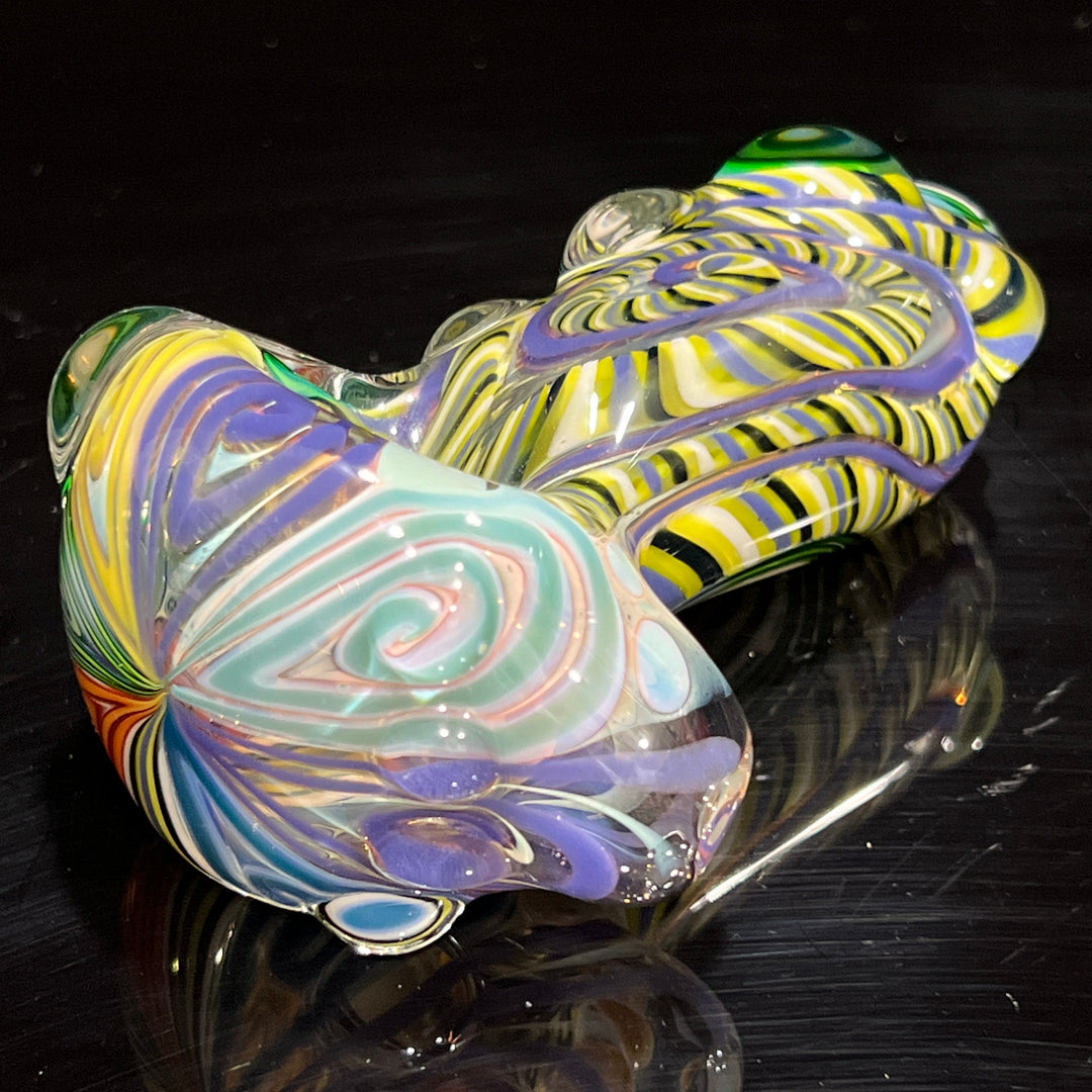 Inside Out Chonker Pipe Glass Pipe Pattymelt Glass   