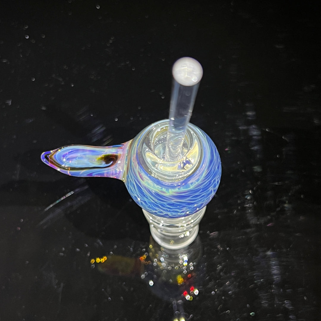 14 mm Purple Nebula Hash Pull Slide Accessory Tako Glass   