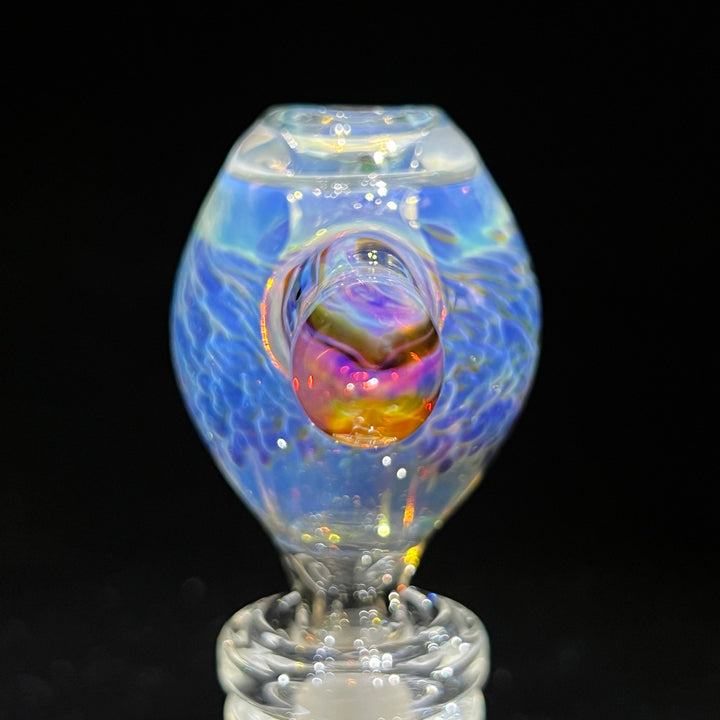 14 mm Purple Nebula Hash Pull Slide Accessory Tako Glass   