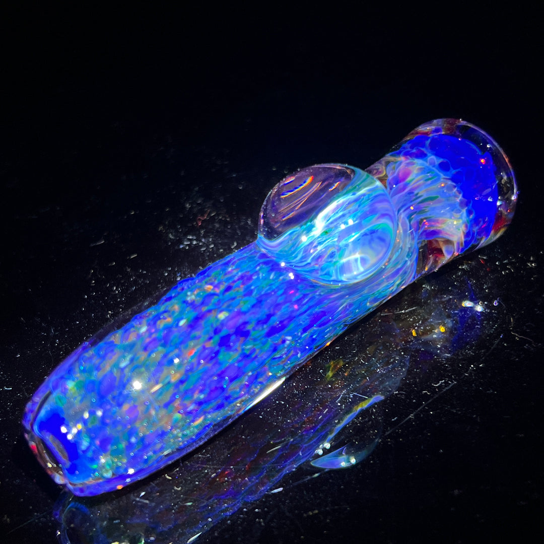 Black Plasma Chillum Glass Pipe Tako Glass   