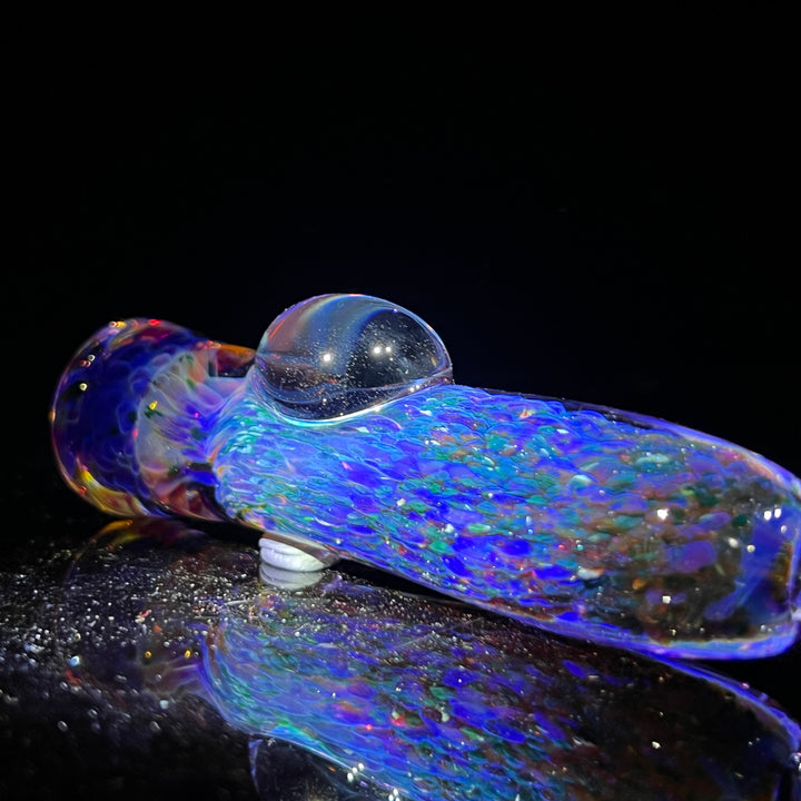 Black Plasma Chillum Glass Pipe Tako Glass   