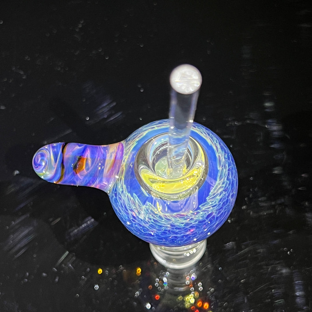 14 mm Purple Nebula Hash Pull Slide Accessory Tako Glass   