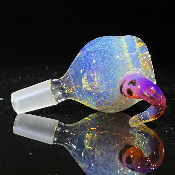 14 mm Purple Nebula Hash Pull Slide Accessory Tako Glass   