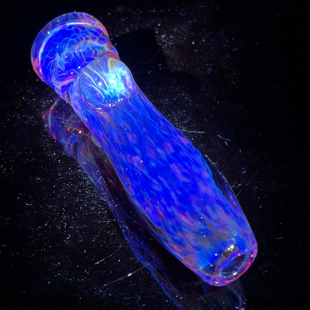 Black Plasma Chillum Glass Pipe Tako Glass   