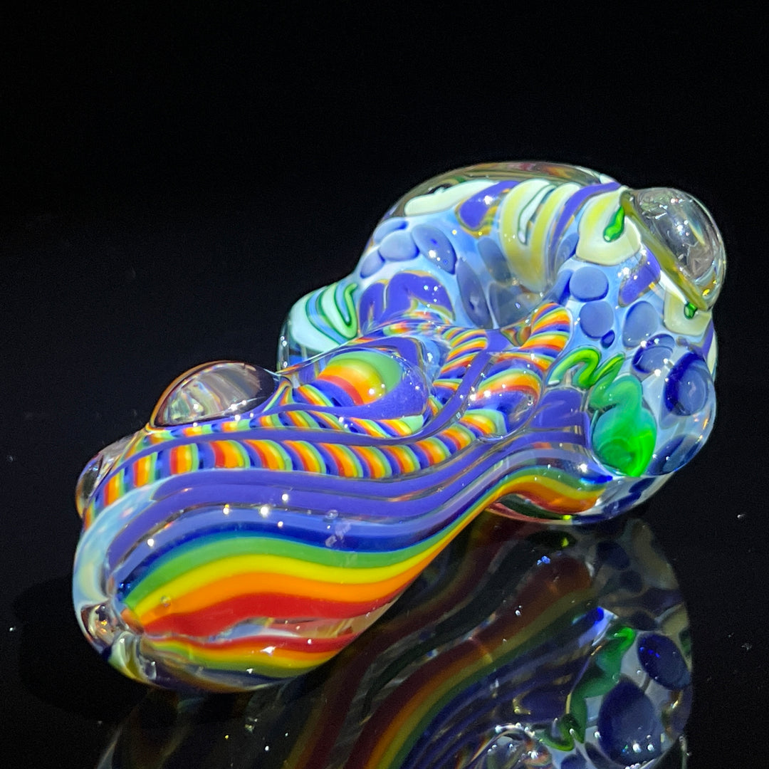 Inside Out Chonker Pipe + Case Combo Glass Pipe Pattymelt Glass   