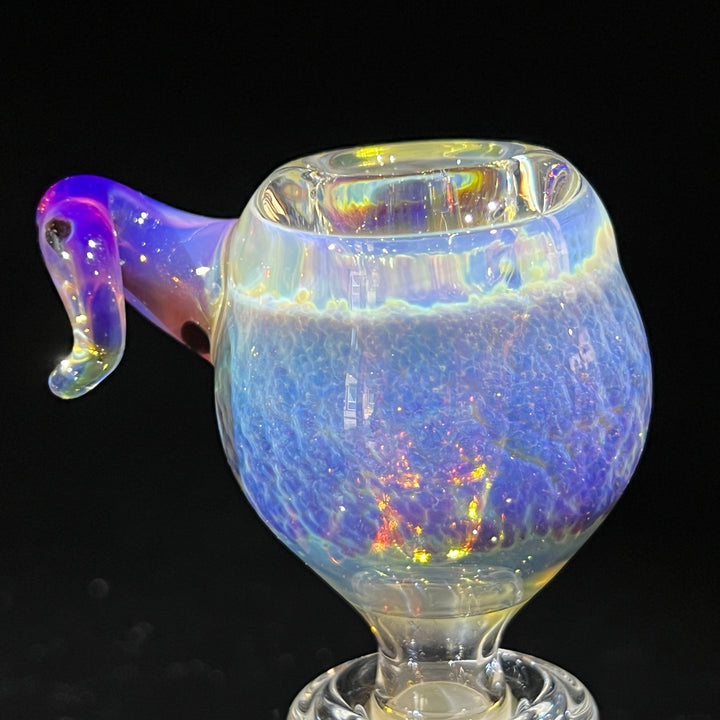 14 mm Purple Nebula Hash Pull Slide Accessory Tako Glass   