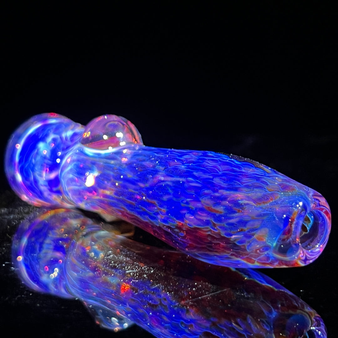 Black Plasma Chillum Glass Pipe Tako Glass   