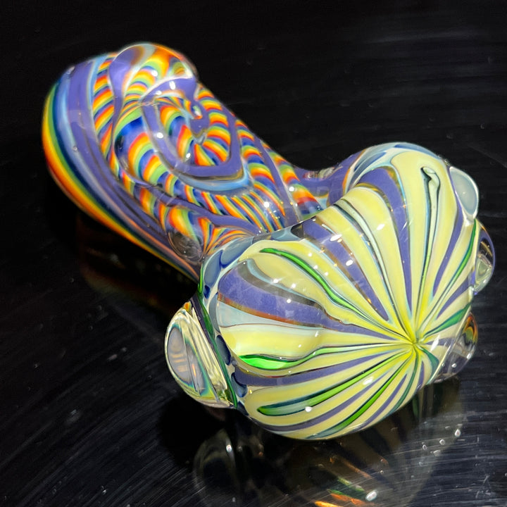 Inside Out Chonker Pipe + Case Combo Glass Pipe Pattymelt Glass   