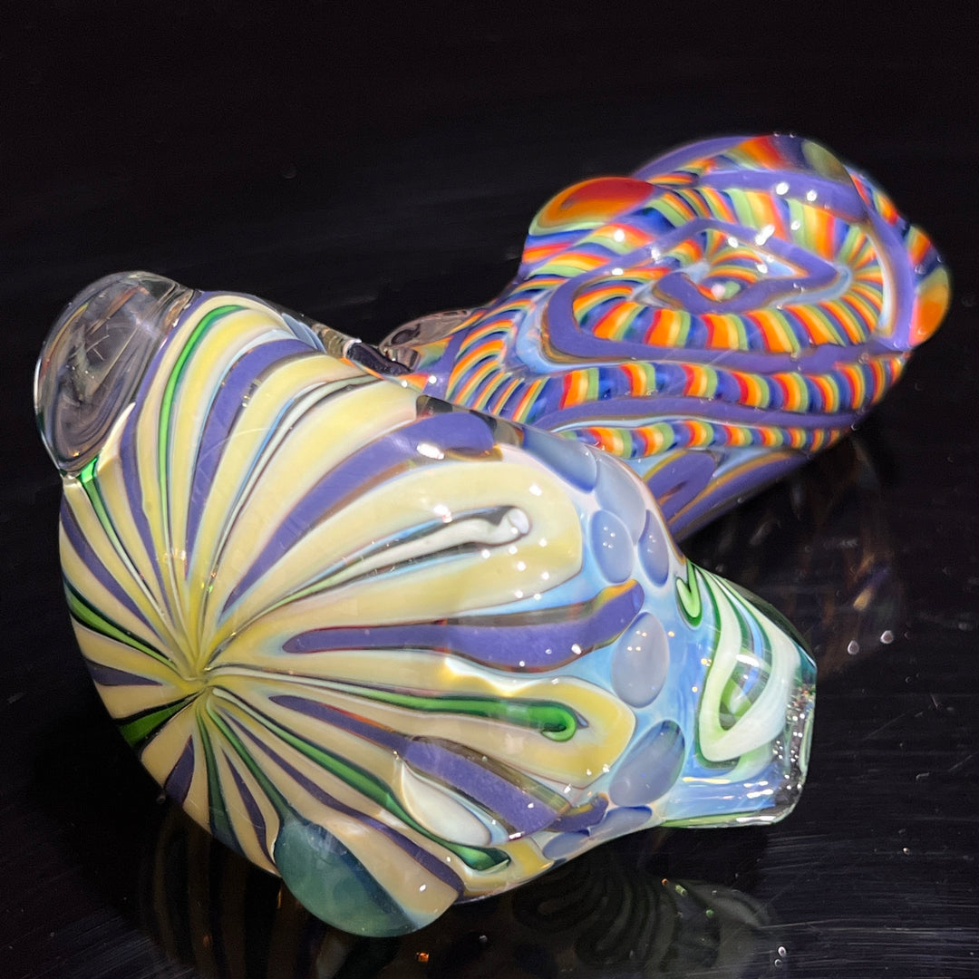 Inside Out Chonker Pipe + Case Combo Glass Pipe Pattymelt Glass   