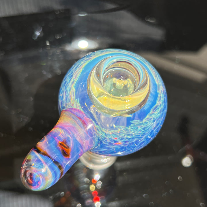 14 mm Purple Nebula Hash Pull Slide Accessory Tako Glass   