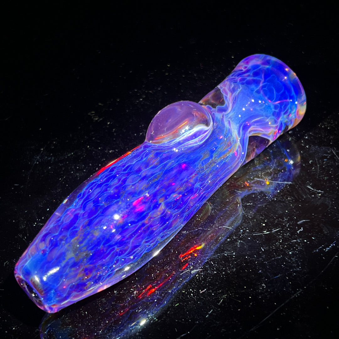 Black Plasma Chillum Glass Pipe Tako Glass   