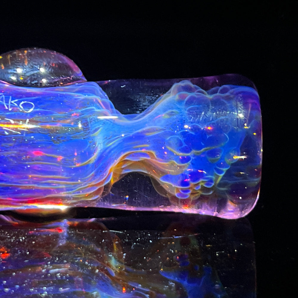 Purple Plasma Chillum Glass Pipe Tako Glass   