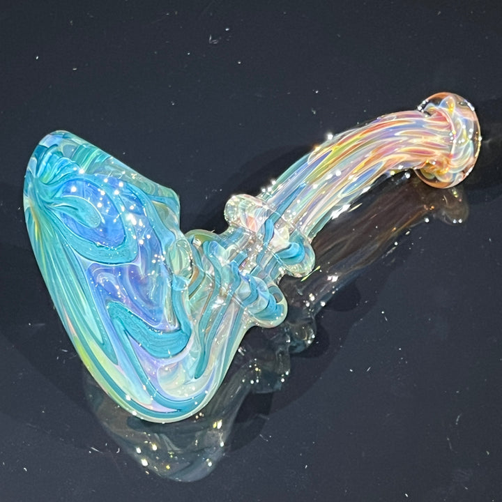 St. Patrick's Fire Sherlock Glass Pipe Zafa Glass