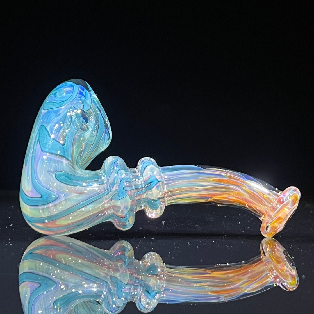 St. Patrick's Fire Sherlock Glass Pipe Zafa Glass