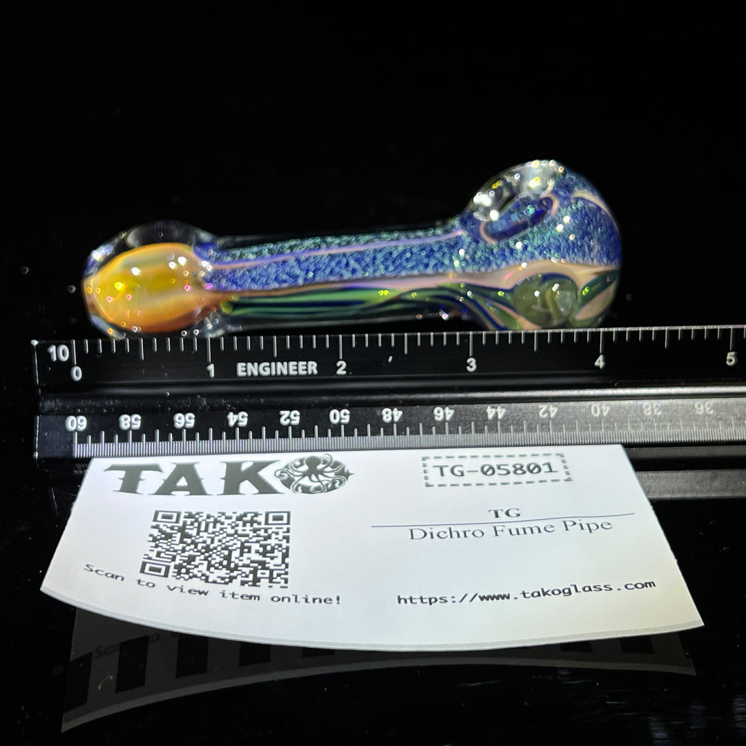 Dichro Fume Pipe Glass Pipe TG   