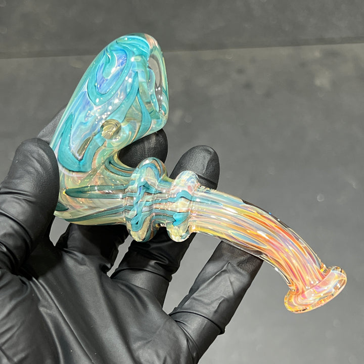 St. Patrick's Fire Sherlock Glass Pipe Zafa Glass