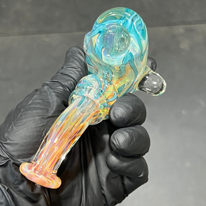 St. Patrick's Fire Sherlock Glass Pipe Zafa Glass