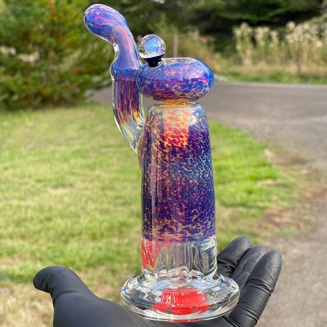 Purple Nebula Dewar Glass Pipe Tako Glass   