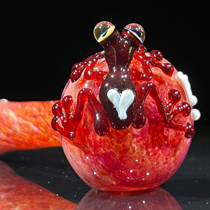 Valentine's Day Frog Pipe Glass Pipe Beezy Glass