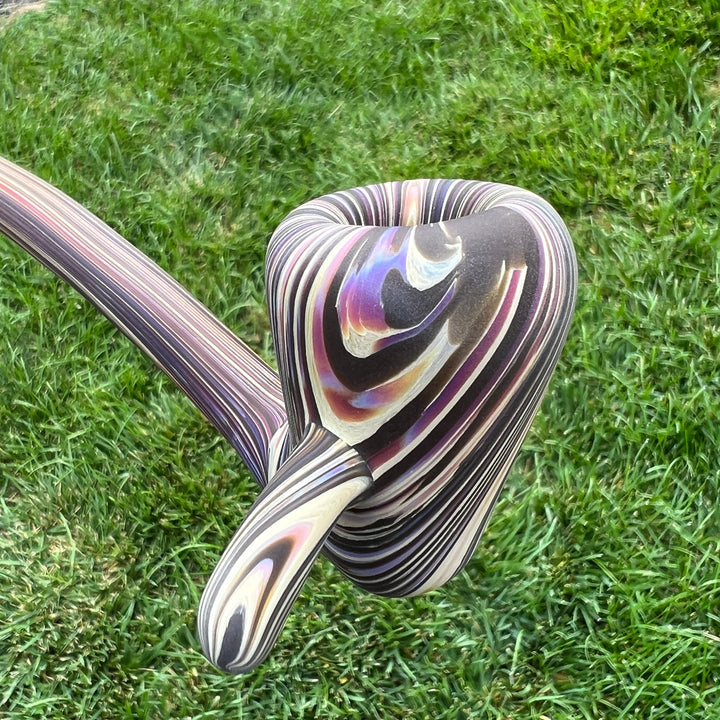 Woodgrain Gandalf Pipe Glass Pipe Wazoo Glass   