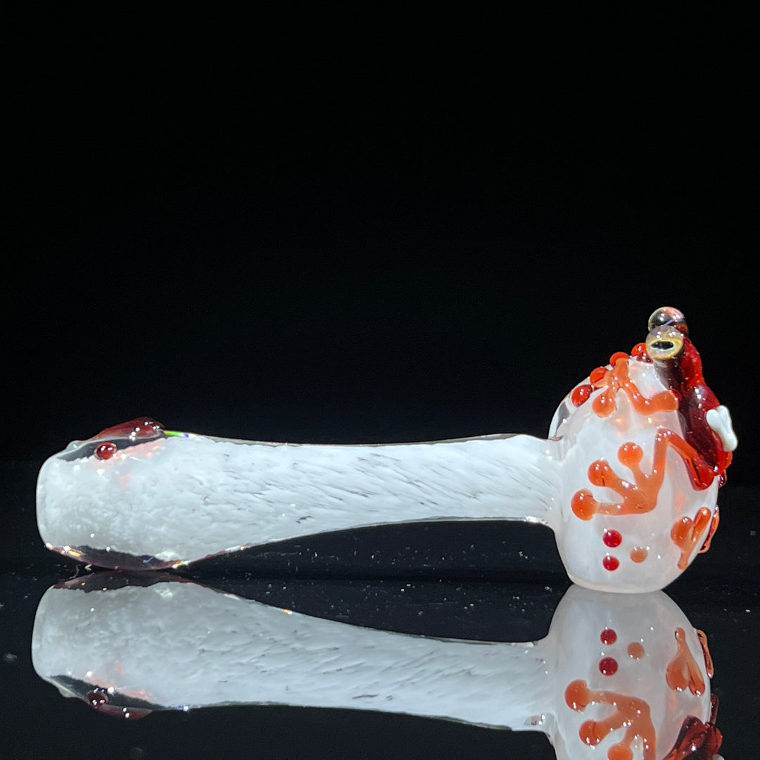 Valentine's Day Frog Pipe Glass Pipe Beezy Glass