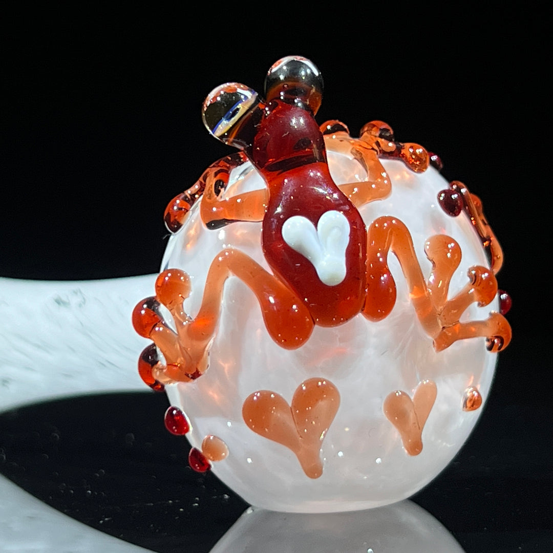 Valentine's Day Frog Pipe Glass Pipe Beezy Glass