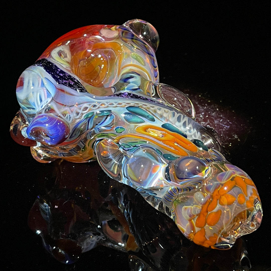 Molten Thick and Twisted Pipe Glass Pipe Molten Imagination   