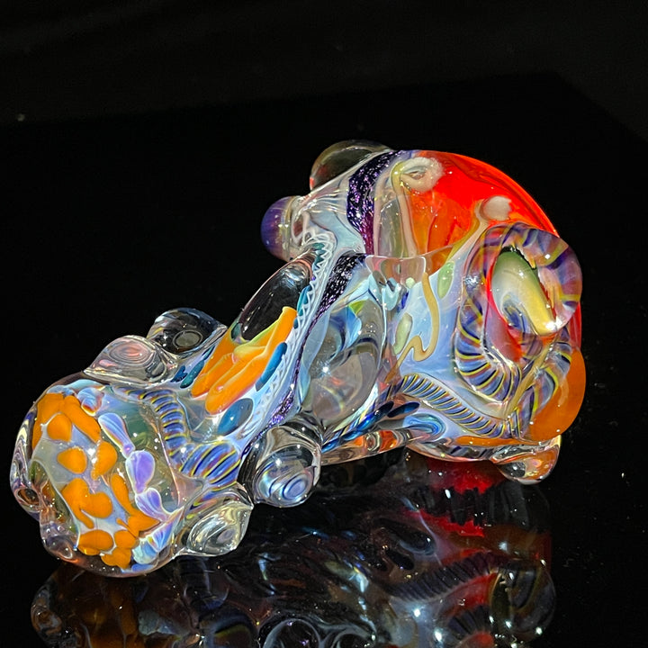 Molten Thick and Twisted Pipe Glass Pipe Molten Imagination   