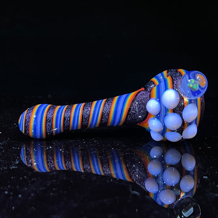 Dichro Opal Marble Pipe Glass Pipe TG   